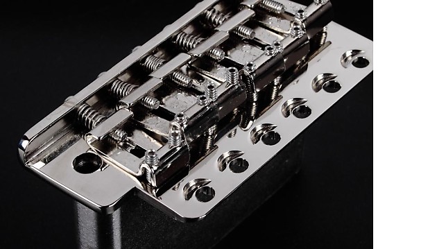 Wudtone CP VT tremolo bridge plate upgrade nickel