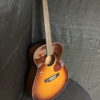 Morris MF-256TS - burst finish acoustic guitar | Reverb