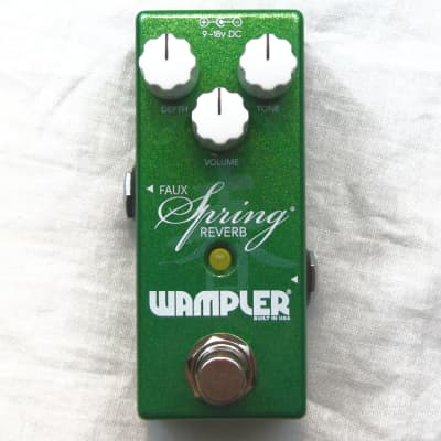 Used Wampler Mini Faux Spring Reverb Guitar Effects Pedal! image 1
