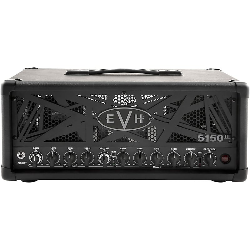 EVH 5150 III 50W Tube Head Regular Stealth Black | Reverb