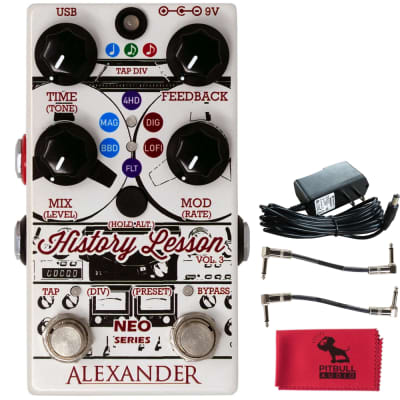 Alexander Neo Series Radical Delay DX Pedal w/ Power Supply