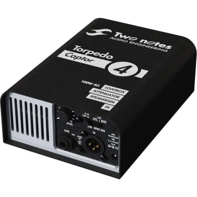 Two Notes Torpedo Captor 4 Compact Load Box Amp DI, 4 Ohm for sale