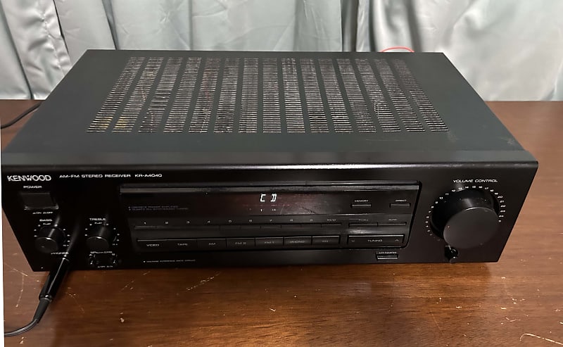 Kenwood KR-A4040 AM-FM hotsell Stereo Receiver. See description for full disclosure