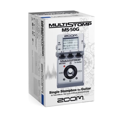 Zoom MS-50G Plus MultiStomp Multi-effects Pedal image 3