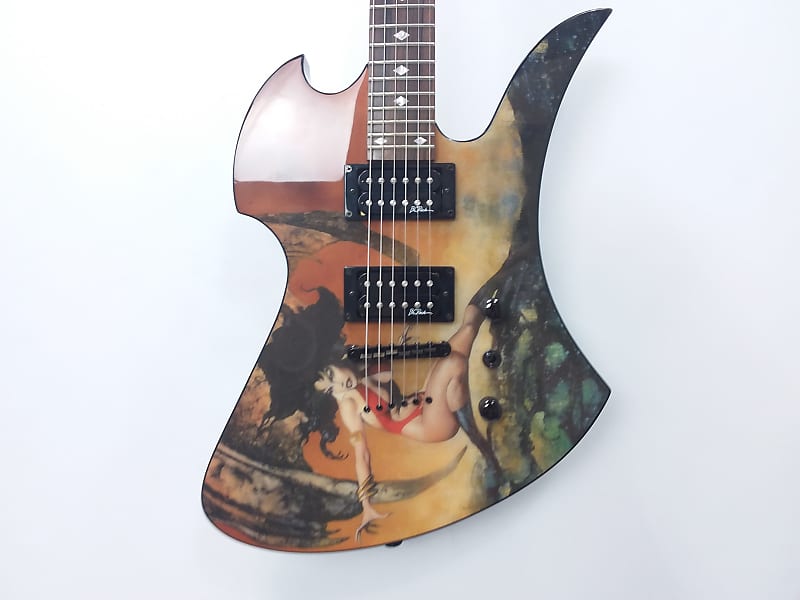 BC Rich BODY ART SERIES VAMPIRELLA MOCKINGBIRD Electric | Reverb