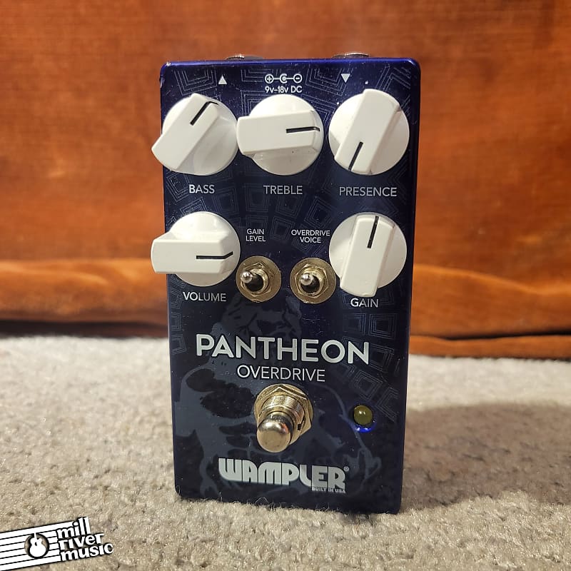 Wampler Pantheon Overdrive Effects Pedal Used
