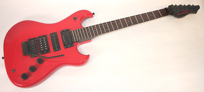 1983 Electra Phoenix • Duncans! • Floyd Rose! • Alvarez Hard Case image 1