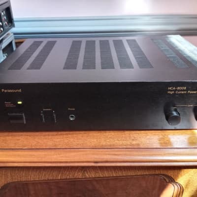 Parasound HCA 800 Series II stereo amplifier in very good condition - 1980's image 2