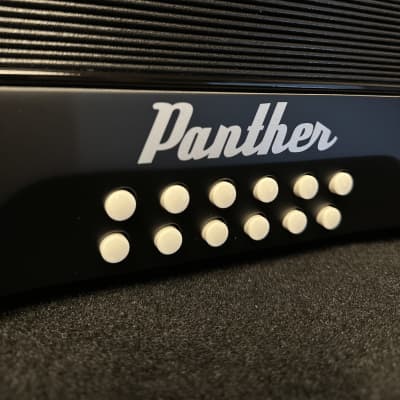 Hohner HA-3100GB Panther Accordion G/C/F Keys 2010s - Black image 3
