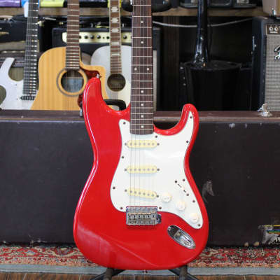 Fender Squier Stratocaster 1987 Torino Red Made in Korea w/ Rosewood Fretboard image 1