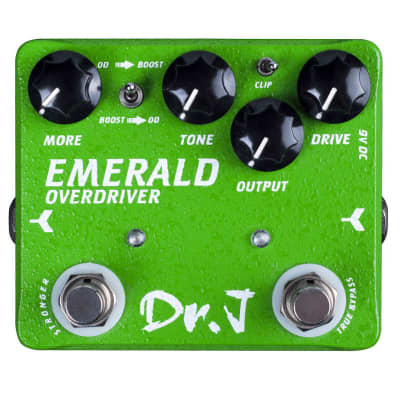 Reverb.com listing, price, conditions, and images for dr-j-emerald-overdrive