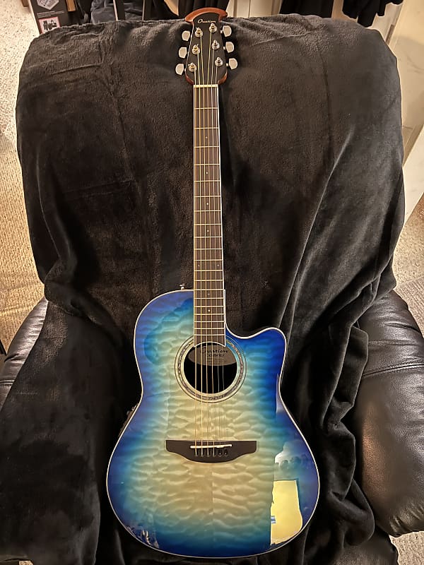 Ovation CS28P-RG Celebrity Std Exotic Super Shallow 6-String