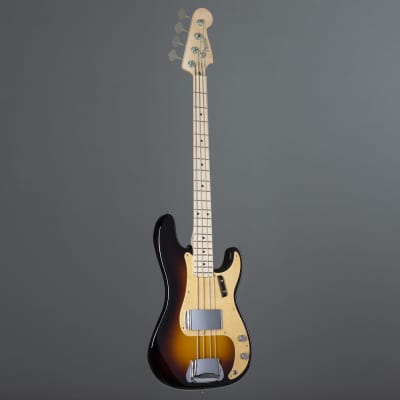 Fender Vintage Custom '57 Precision Bass MN Wide-Fade 2-Color Sunburst #R117619 - 4-String Electric Bass image 8