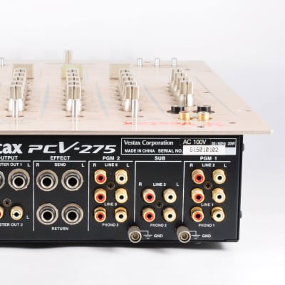 Vestax PCV-275 DJ Mixer Professional Mixing Controller Used Vestax PCV-275 DJ Mixer Professional Mixing Controller Used