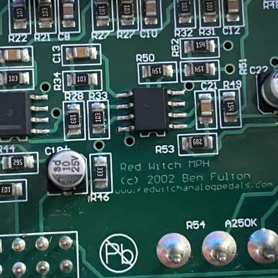Reverb.com listing, price, conditions, and images for red-witch-deluxe-moon-phaser