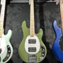 Sterling by Music Man StingRay 4 String Bass Guitar Ray4HH-OLV-M1 Olive Green