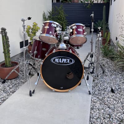 MAPPON REED だいすけ　ロレー5本セット Mapex Pro M 5 Piece Kit Red | Reverb