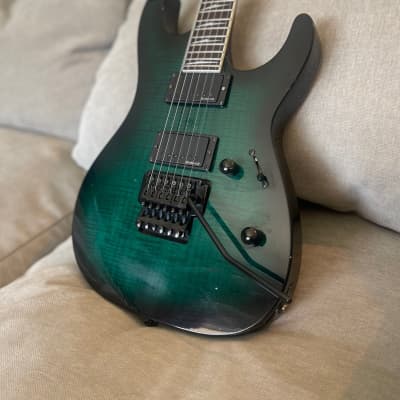 韓国ブランド通販サイト ESP figured board, (Rosewood Aqua See-Thru RARE M-300 LTD デュエルマスターズ