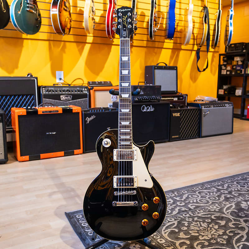 Epiphone LesPaul Standard Ebony 2015年製 Epiphone Les Paul Standard '60s Electric Guitar - Ebony