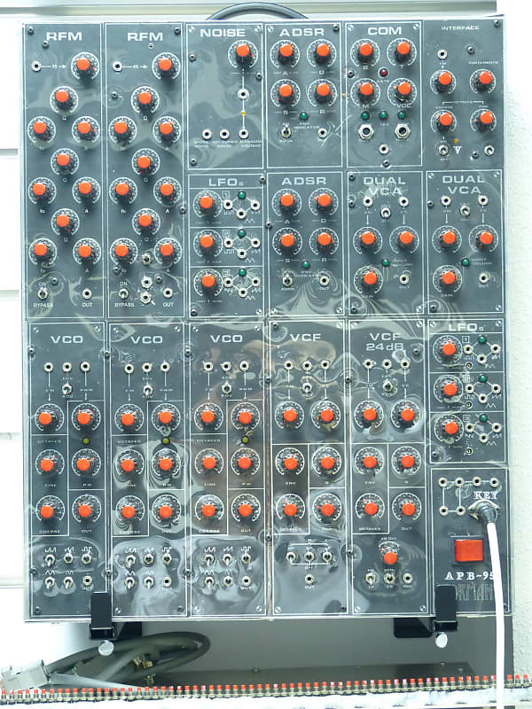 Elektor Formant Modular Synthesizer in custom cabinet image 1