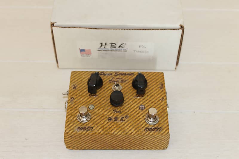 Homebrew Electronics HBE Power Screamer 2008 rare Tweed Edition