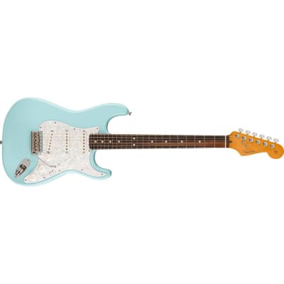 Fender American Limited Edition Cory Wong Stratocaster Electric Guitar RW Daphne Blue - 0115010704 image 1