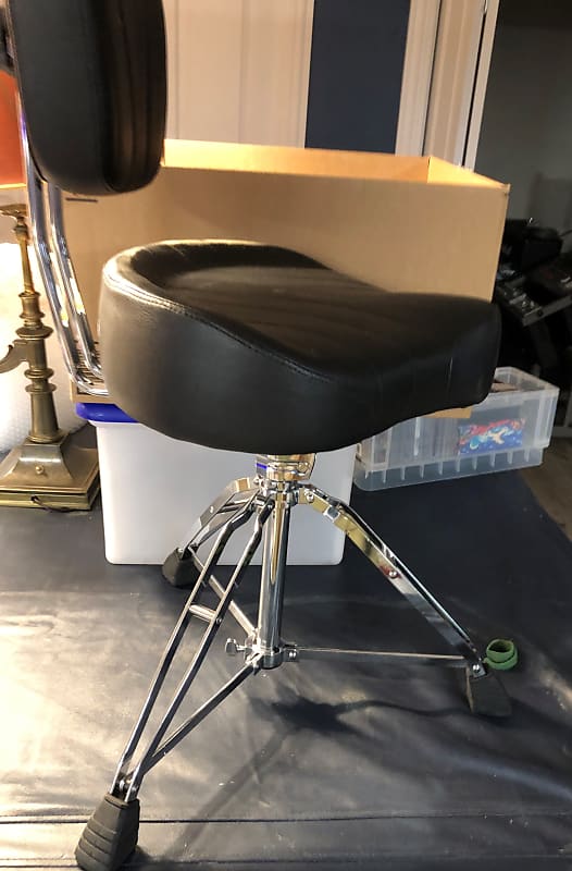 Pearl Roadster D3500BR Saddle Drum Throne w/Backrest 2022 Reverb