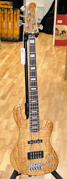 Cort GB5 Custom Maple Top 5 Strings GB5-Custom Bass Guitar w