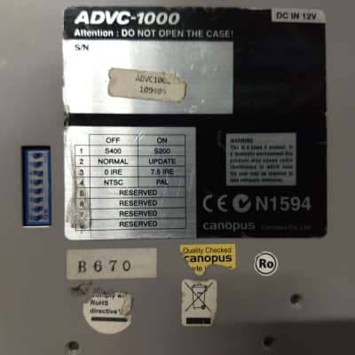 Canopus ADVC-1000 Advanced DV Converter | Reverb Canopus ADVC-1000 Advanced DV Converter | Reverb