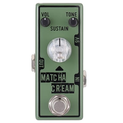 New Tone City Matcha Cream Fuzz Mini Guitar Effects Pedal image 2