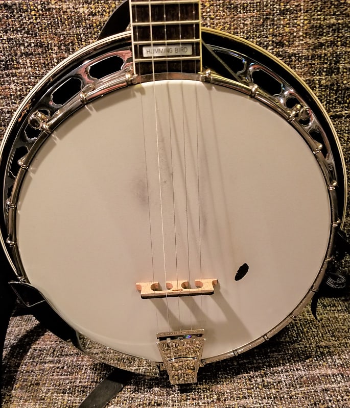 1977 Tokai T-800 RB Hummingbird 5-String Banjo Gold Star