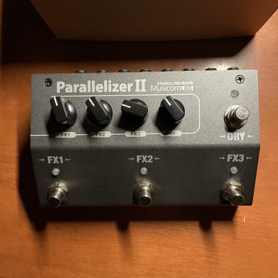 MusicomLab Parallelizer II Stereo Line Mixer 2023 - Black | Reverb