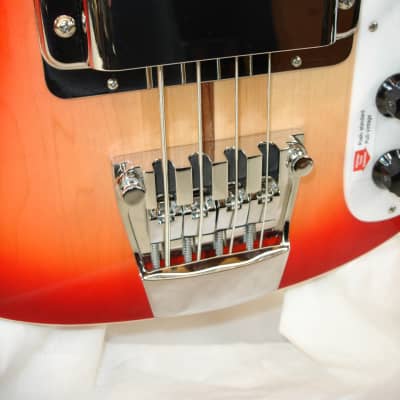 2023 Rickenbacker 4003 Electric Bass Guitar  -  Fireglo image 5