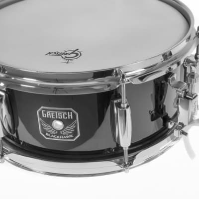 Snare Drum 10" Gretsch Mighty Mini, Black BH-5510-BK image 3