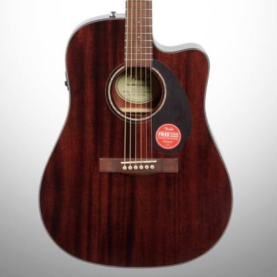 Fender CD-140SCE All-Mahogany | Reverb