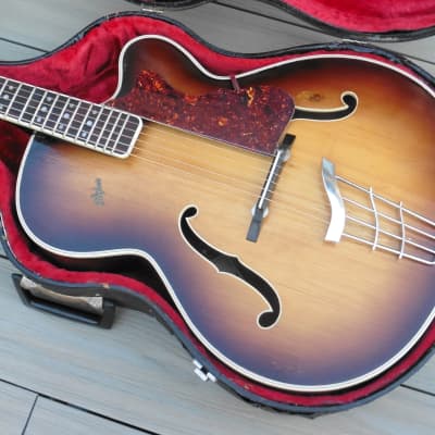 ♫ Hofner President 1957 Vintage Sunburst + Luthier Restored + H/case ♫ image 18
