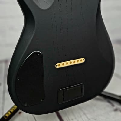 Schecter USA Signature Keith Merrow KM-7 Mk III Pro Electric Guitar Trans Black Pearl image 10