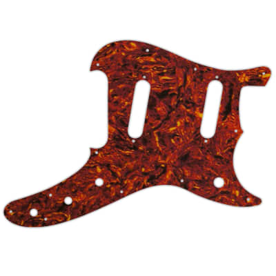 Pickguard For Fender Duo-Sonic Reissue - 4-PLY TORTOISE/PARCHMENT