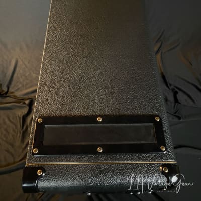 Kerry Wright Recovered Marshall 4 x 12 Slant Cab - Original Celestion Black Back Rola Speakers! image 7