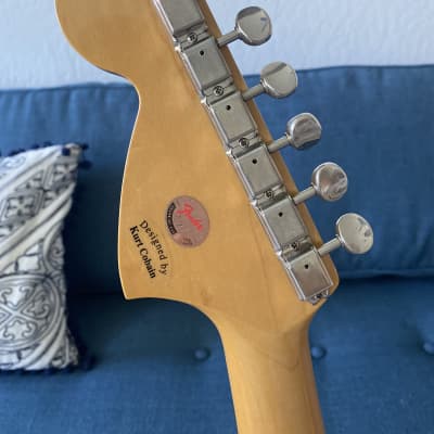 Fender Kurt Cobain Jag-Stang Guitar 1995 First Year Made in Japan image 7