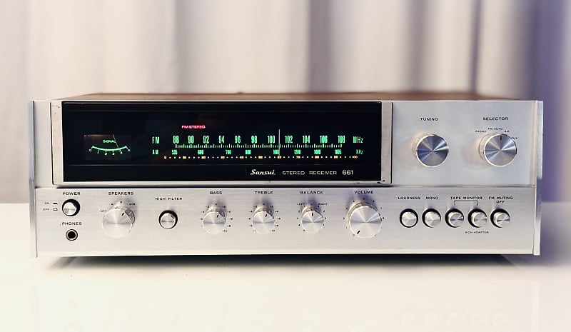 Vintage Sansui 661 AM/FM Stereo Receiver  			
