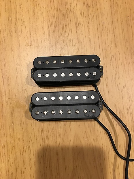 DiMarzio PAF 8 string pickup set 2016 Black