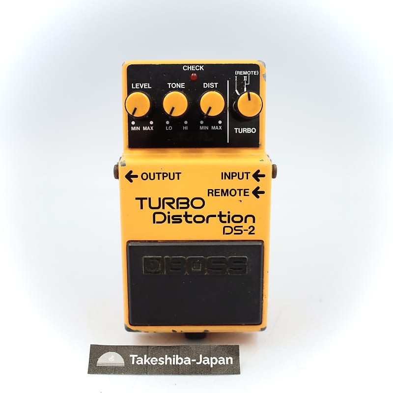 最旬トレンドパンツ 1988 Distortion Turbo DS-2 Boss Made Guitar Vintage Japan In ギター