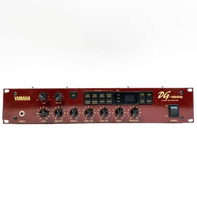 Yamaha DG 1000 Guitar Preamp & Amp Modeller Rackmount | Reverb