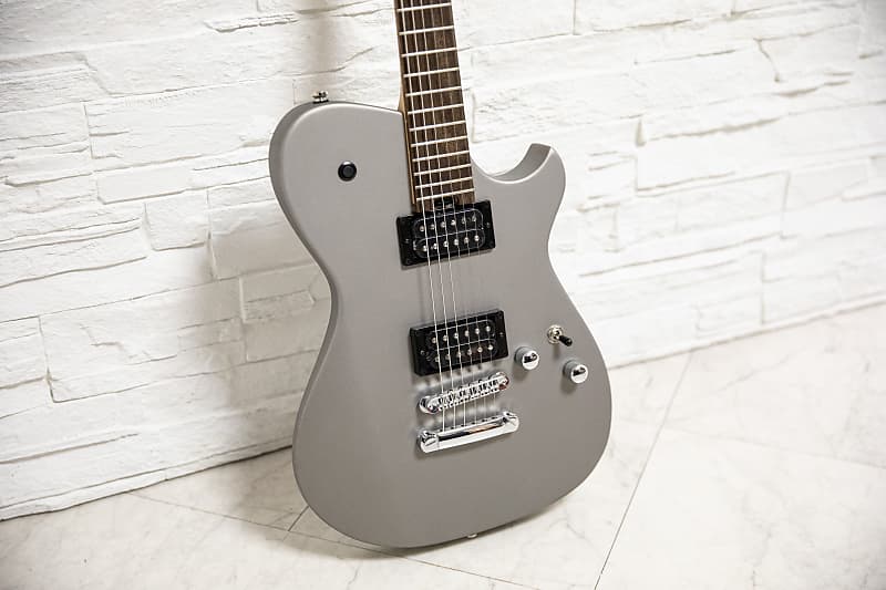 Cort Meta Series MBM-1 Matthew Bellamy Signature Guitar Silver image 1