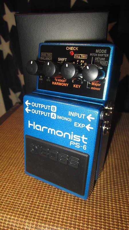 BOSS PS-6 Harmonist Blue image 1