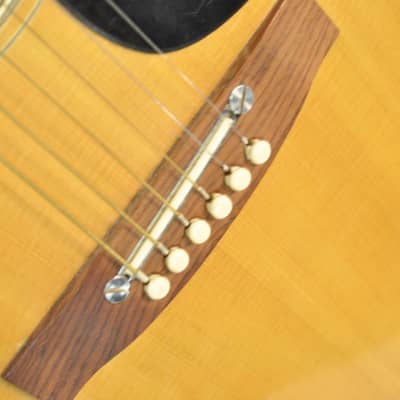 Ensenada Japan MIJ Japanese Norma, National, 000-28 OM28 Style Acoustic Guitar w/ Chipboard case image 13