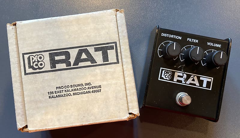 ProCo RAT 1988 - with BOX and Spec Sheet! | Reverb