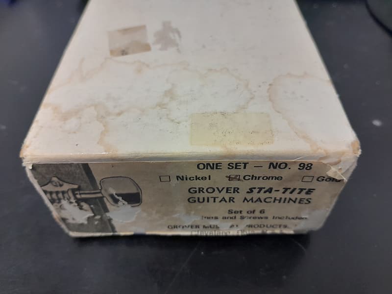 Grover StaTite 1950s Chrome Reverb