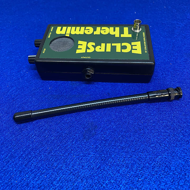 Pedal sized theremin by Green Park. See video on instagram